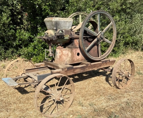 Associated Manufacturers Co 6HP Oilfield Engine with Cart