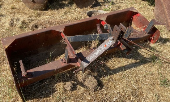 5-Foot Three-Point Box Grader for Tractor Use