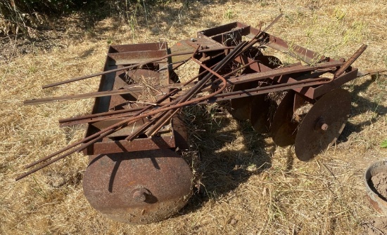 Pull Type 36-Inch Disc Harrow with Multiple Blades