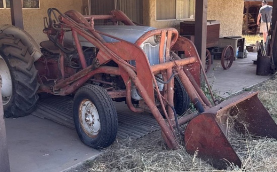 Ford 800 Tractor with Loader Attachment