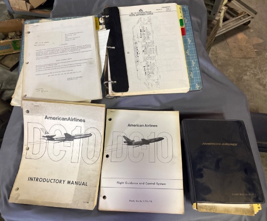American Airlines DC-10 Manuals and Study Guides
