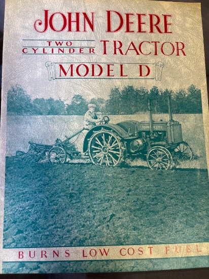 John Deere Model D Two-Cylinder Tractor Brochure