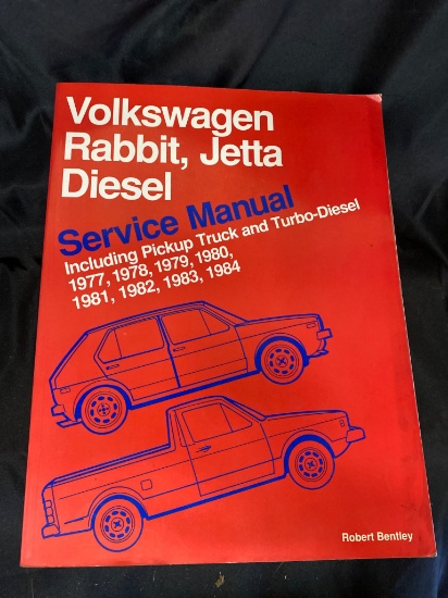 Volkswagen Rabbit and Jetta Service Manual, 1977-1984 Diesel by Robert Bentley