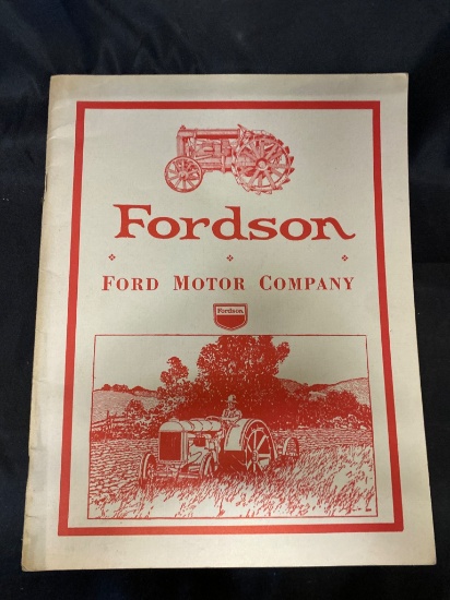 Fordson Tractor Advertising History Book by Alan C. King, 1919–1937