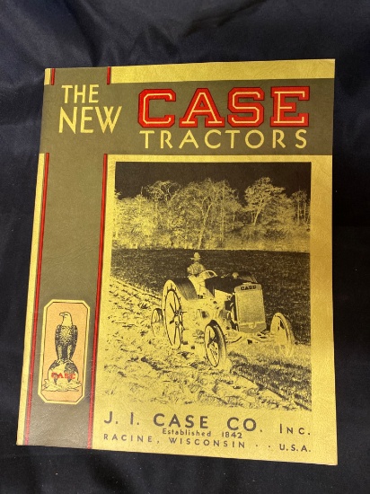 J.I. Case Co. Advertising Brochure for New Case Tractors
