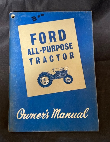 Ford Tractor Series 2000 and 4000 Owner’s Manual, 1962