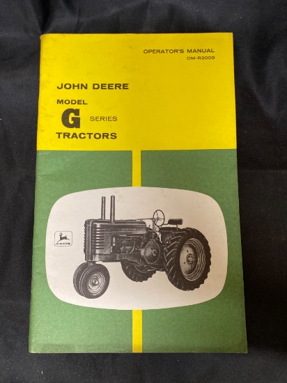 John Deere Model G Series Tractors Operator’s Manual