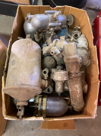 Box Lot of Mixed Mechanical Parts and Components