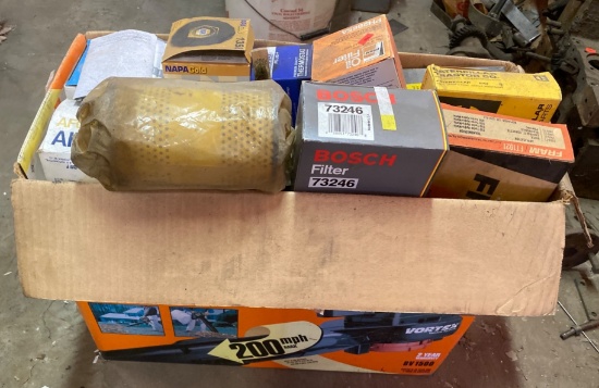 Large Assortment of Automotive Filters and Related Components