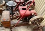 Galloway Hit and Miss Engine on Wheeled Cart