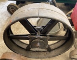Cast Iron and Metal Industrial Pulley Wheel