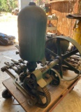 F.E. Myers Cast Iron Pump with Flywheel
