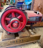 Ideal Model R Gas Engine with Red and Black Detailing