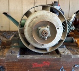 Maytag Gas Engine Mounted on Wooden Base