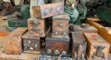 Early 20th Century Wood-Encased Electrical Coils