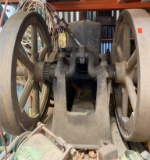 Cast Iron Hit-and-Miss Engine with Flywheels