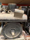 Industrial Motor with Housing and Gauges