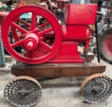 Economy Gasoline Engine No. 15270 HP 2 on Steel Cart