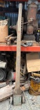 Pinchbar Mover with Metal Wheels and Wooden Handle