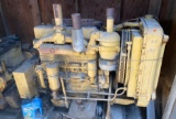 Caterpillar Power Plant Engine with Radiator and Components