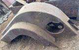 Steel Tractor Hood with Circular Cutouts