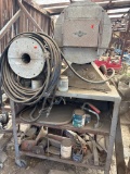 Industrial Metal Abrasive Wheel Grinder with Accessories and Stand