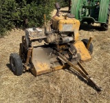 Pull-Type Flail Mower with Gas-Powered Wisconsin Engine
