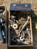 Metal Cutting Tool Lot with Tin-Coated End Mill Set
