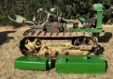 John Deere BO Lindeman Crawler Tractor with Attached Tracks