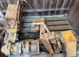 Industrial Hydraulic Pump Units with Yellow Metal Casings