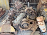 Caterpillar Machinery Parts in Rusted Condition