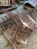 Rusted Metal Bed Spring Units