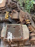 John Deere and Caterpillar Machinery Parts Assortment