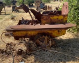 Caterpillar Crawler Chassis with Rusted Components