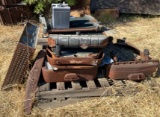 Metal Radiator Parts and Components on Pallet