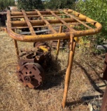 Metal Protective Cage and Axle Components