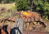 Rusty Industrial-Grade Tracked Machinery Base