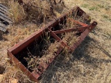 Metal Agricultural Implement with Red Finish