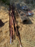 Steel Fence Posts and Roll of Wire Mesh