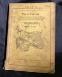 International T-20 Tractor Parts Catalog (TC-10-A) by International Harvester