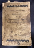 General Instructions and Parts Book for ‘Caterpillar Thirty’ by Caterpillar Tractor Co.