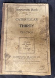 Instruction Book for Caterpillar Thirty Tractor, Model P.S. 13286