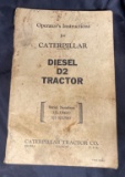 Operator’s Instruction Manual for Caterpillar D2 Tractor