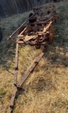 Rustic Steel Agricultural Disc Harrow