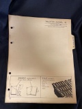 Instruction Manual for Tractor Model ‘R’, Part Catalog No. TCR-2838