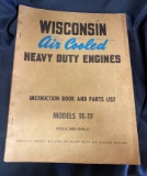 Instruction Book and Parts List for Wisconsin Air Cooled Heavy Duty Engines
