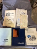 Instruction Manuals Including Clark, Meade, Ferguson, and John Deere