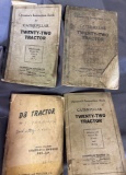 Caterpillar Tractor Manuals for D8 and Twenty-Two Models