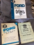 Three Ford Tractor Shop and Service Manuals