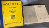 Oliver Corporation Parts and Instruction Books for Cletrac Model 12(W) Tractor